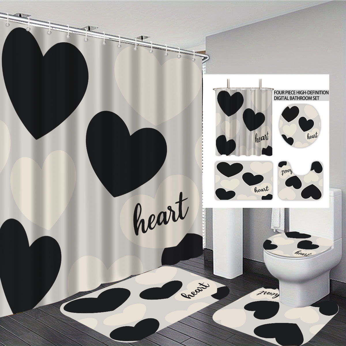 Family Themed Bathroom Decor Set
