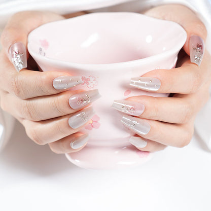 Artistic Press-On Nail Extensions Acalora