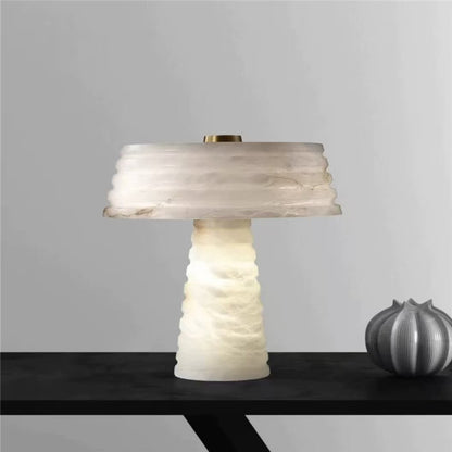 Artistic Alabaster Table Lamp
