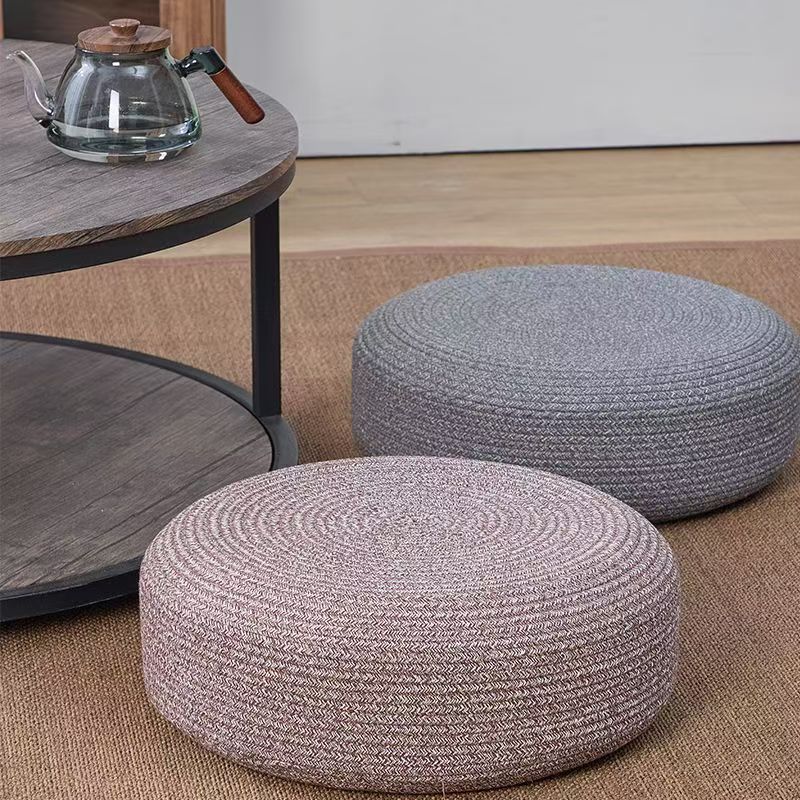 Handcrafted seat pouf Acalora