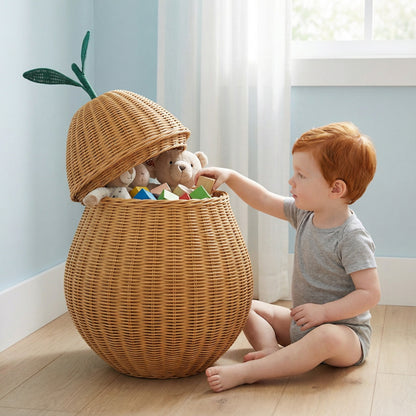 Creative storage basket in pear shape Acalora