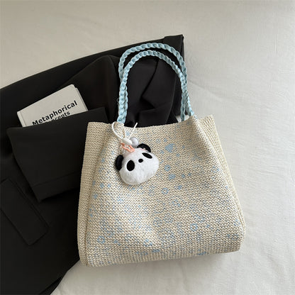 Chic Woven Tote Bag Acalora