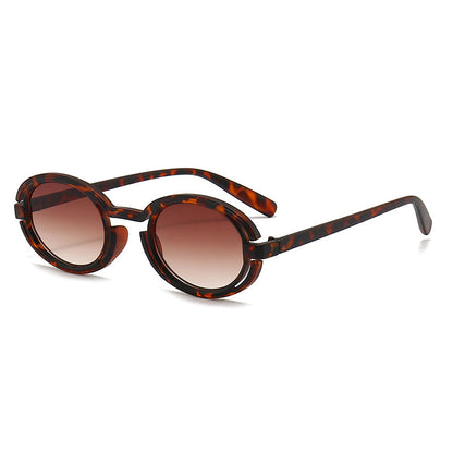 Women's Round Sunglasses in a modern retro style Karnz