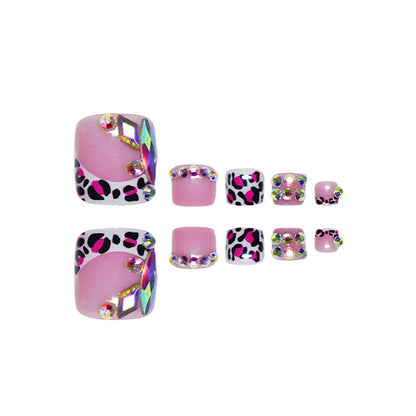 Decorative 3D Press-On Nail Art Set Acalora