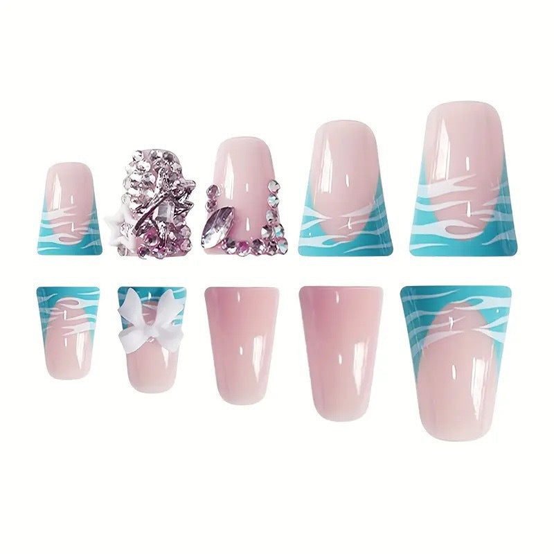 Decorative Acrylic Nail Enhancements Acalora