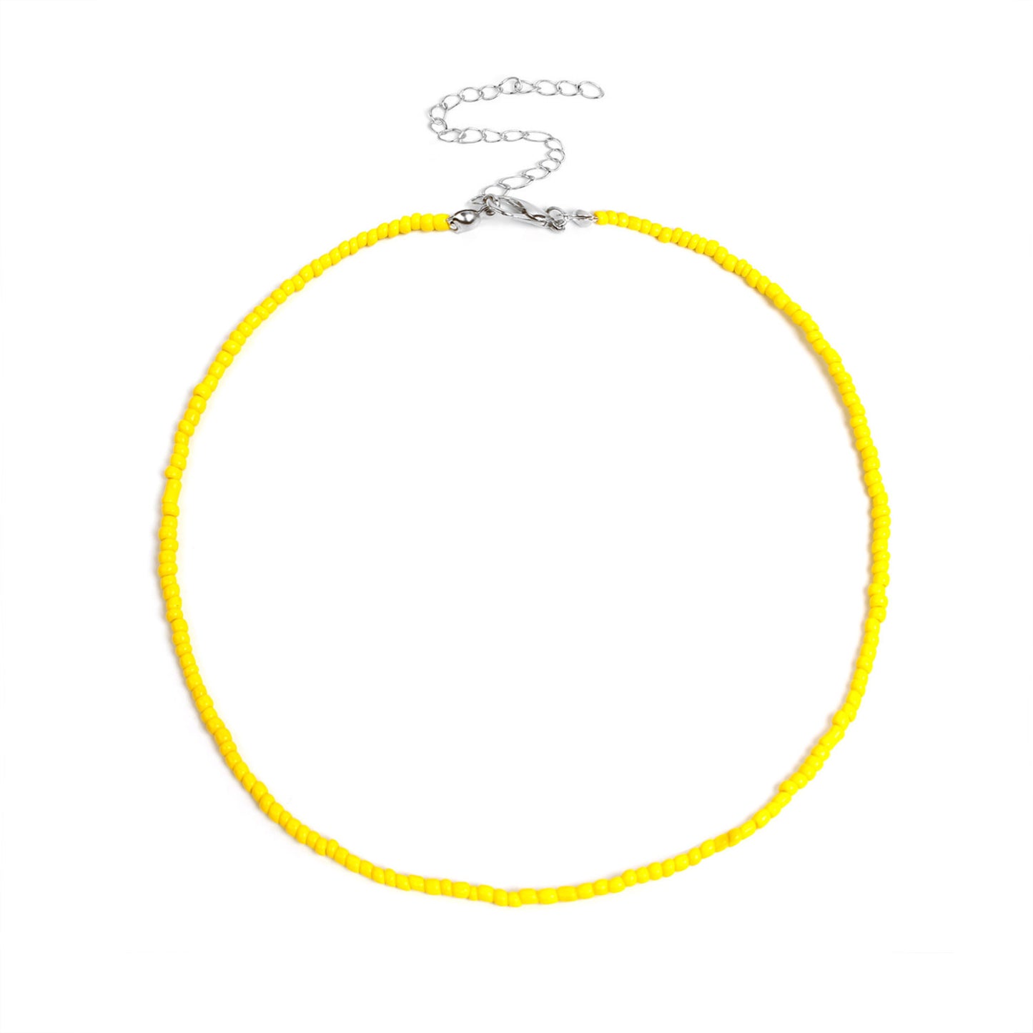 Colorful Beaded Choker Necklace Acalora