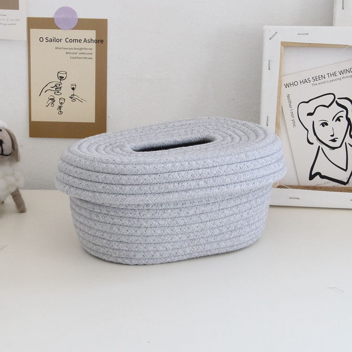 Woven Storage Basket Acalora