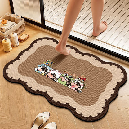 Soft Absorbent Bath Rug