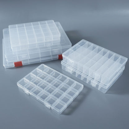 Clear Multi-Section Craft Organizer Acalora