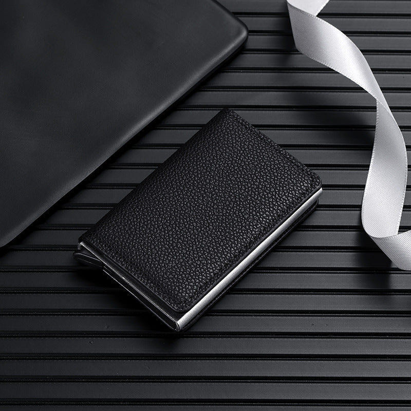 Premium Leather Business Card Holder Acalora