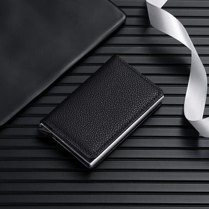 Premium Leather Business Card Holder Acalora