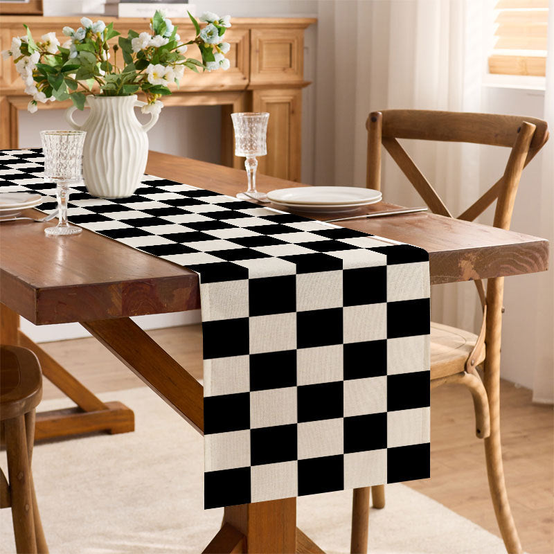 Elegant Striped Table Runner