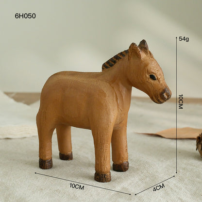 Decorative Horse Statue Accent