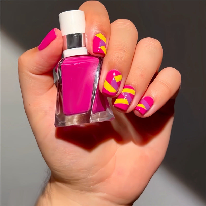 Vibrant Nail Art Press-On Set Acalora