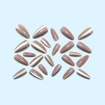 Artificial nails in elegant high-gloss finish Acalora