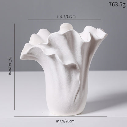 Artistic Textured Ceramic Vase