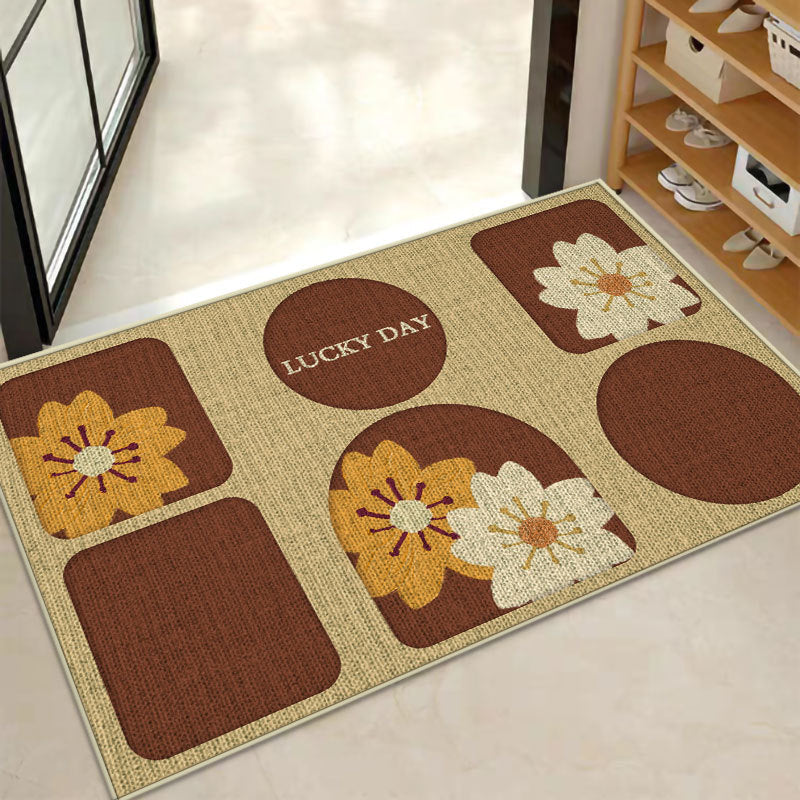 Decorative Star-patterned Bath Mat