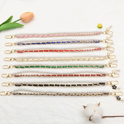 Stylish Pearl-Embellished Eyewear Chain Acalora