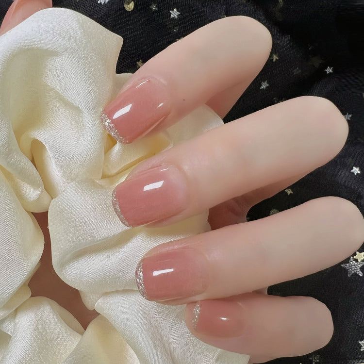Stylish Shimmering Press-On Nail Tips Acalora