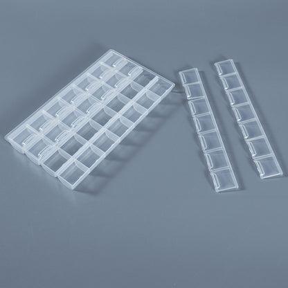 Multi-Compartment Craft Storage Tray Acalora