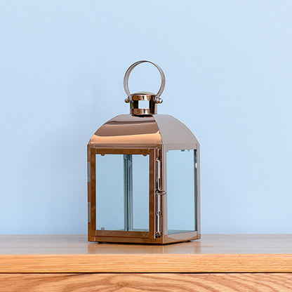 Decorative Stainless Steel Lantern Candle Holder Acalora