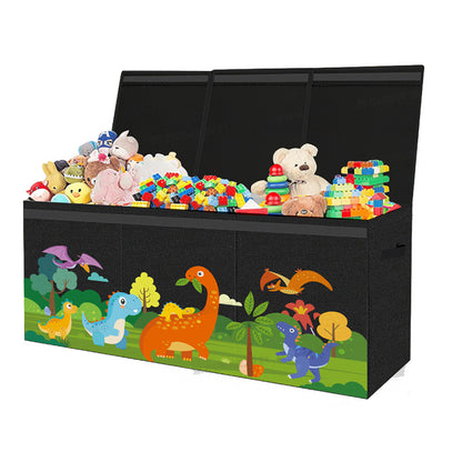 Robust storage chest with removable lid and carrying handles Acalora