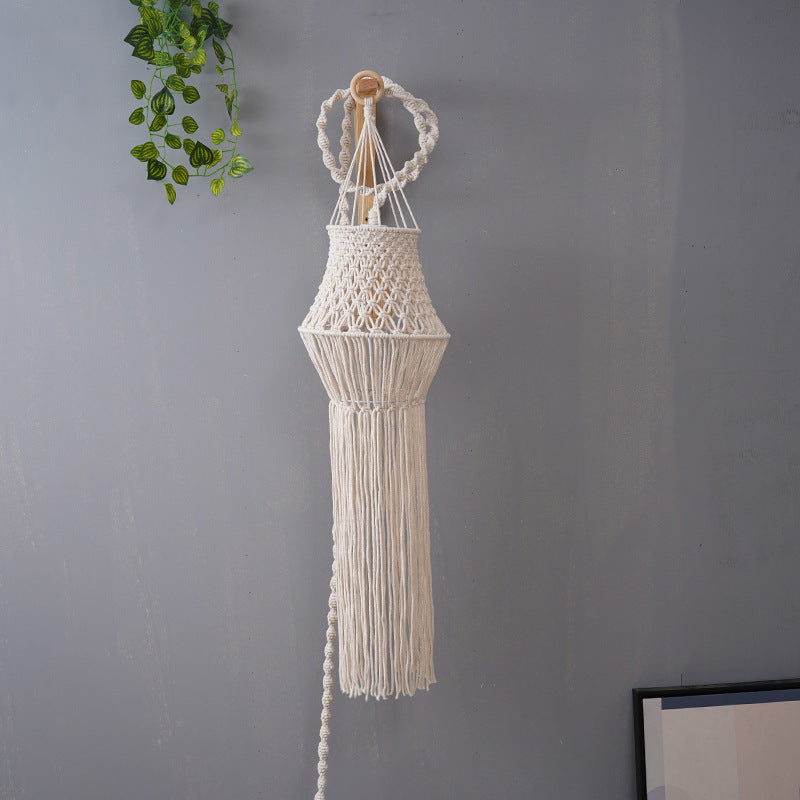 Macramé Pendant Light Shade Acalora
