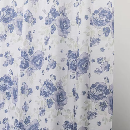 Floral Patterned Shower Curtain