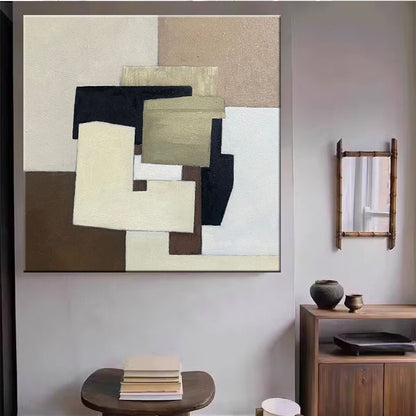 Abstract Geometric Canvas Wall Art