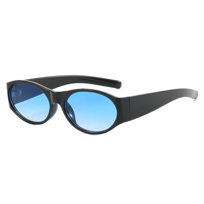 Women's fashionable sunglasses with elegant, oval design and UV protection Bowlift