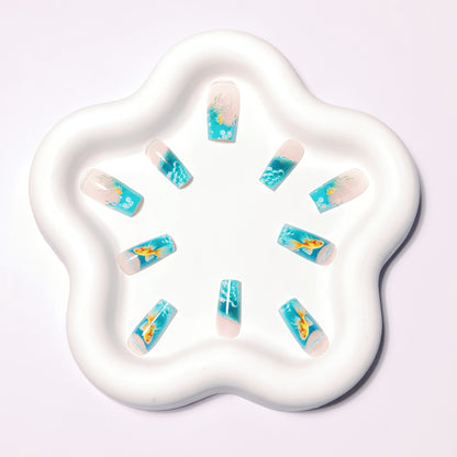 3D Fish Aquarium Nail Art Acalora