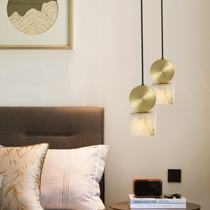 Elegant Marble Pendant Light Fixture