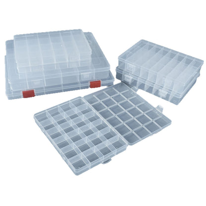 Clear Multi-Section Craft Organizer Acalora