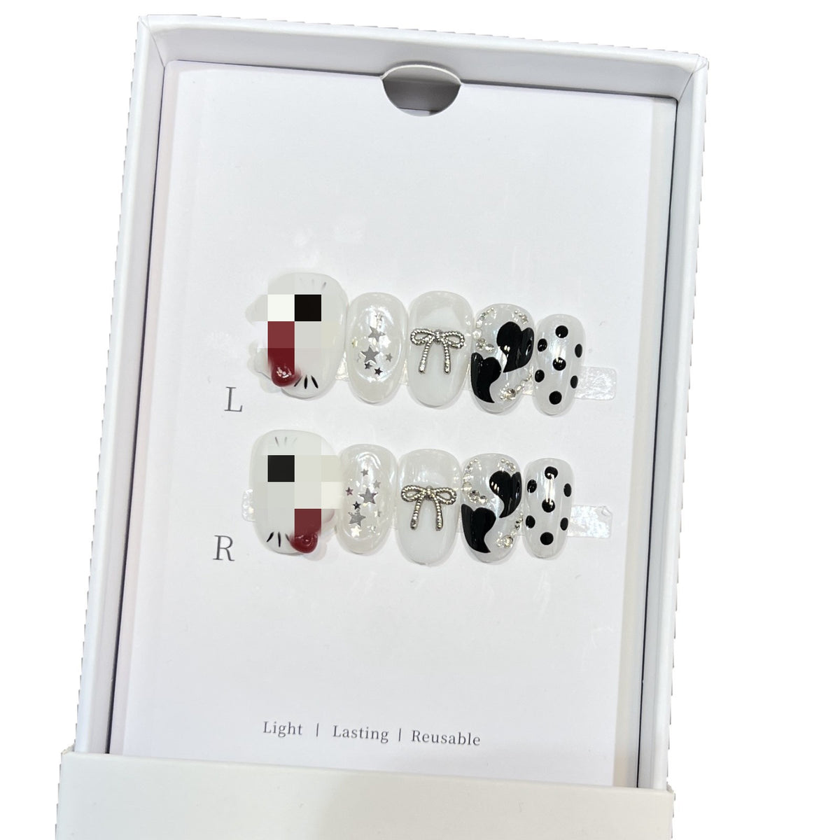 Cartoon-Themed Decorative Press-On Nail Set Acalora