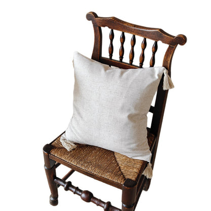 Decorative Fringe Throw Pillow