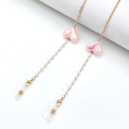 Heart-Detail Eyewear Chain Acalora