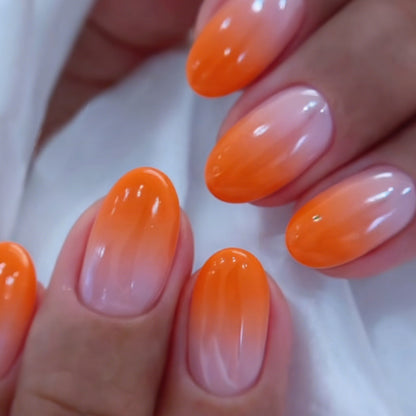 Ombre Stiletto Press-On Nail Art Acalora