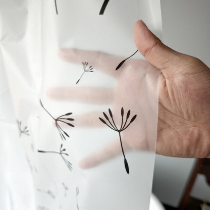Dandelion Print Shower Curtain