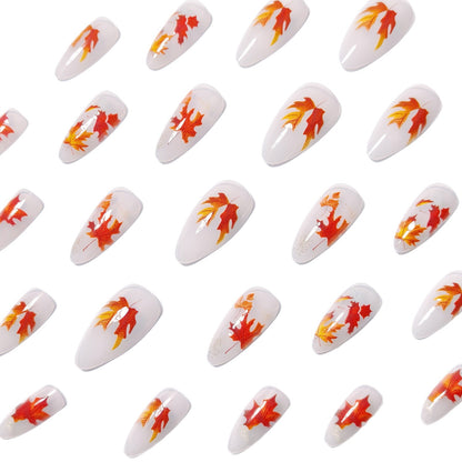 Autumn-Inspired Nail Art Acalora