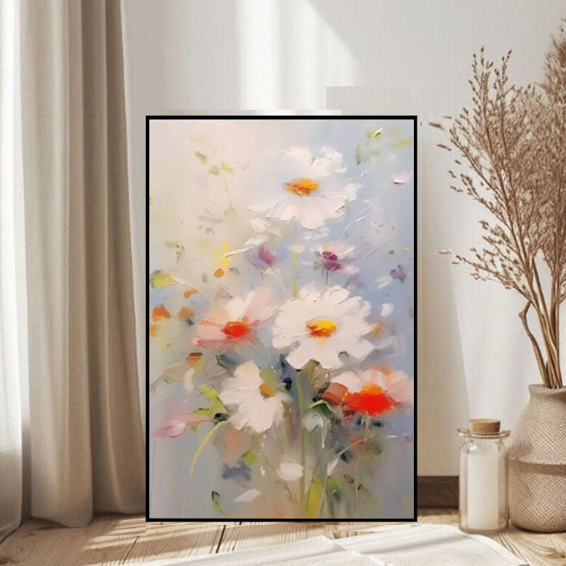 Decorative Flower Canvas Art