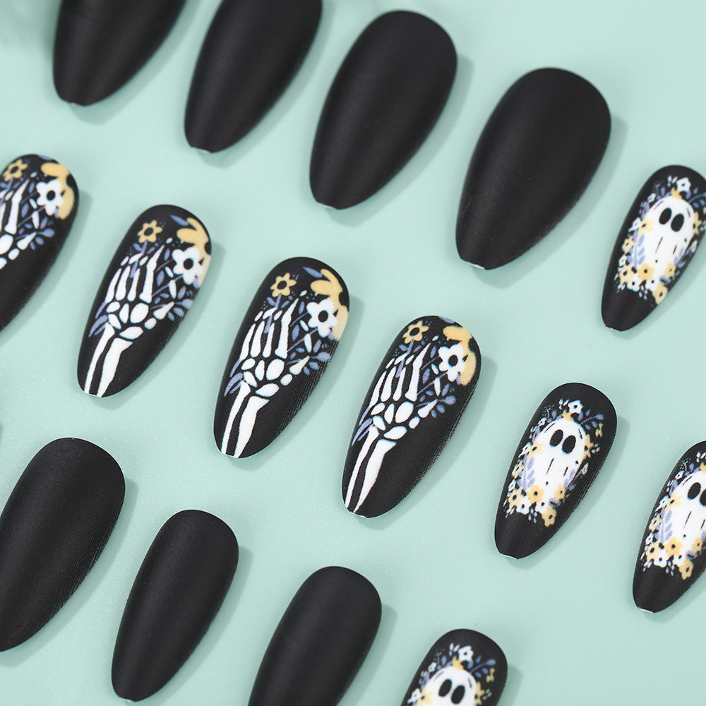 Artificiälnägel mit Halloween-Motiven Acalora