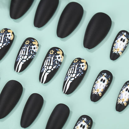 Artificiälnägel mit Halloween-Motiven Acalora