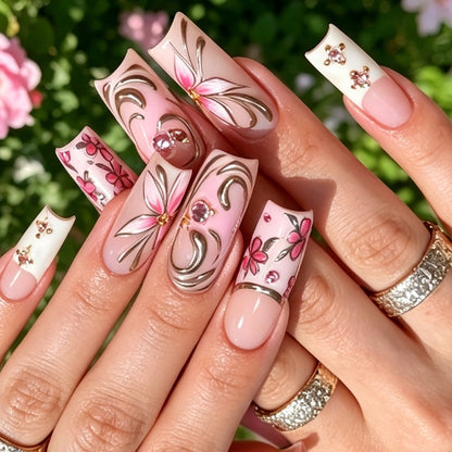 Decorative Floral Nail Art Tips Acalora 1788858442