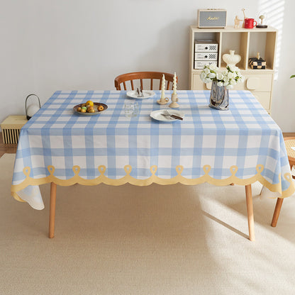 Decorative Striped Tablecloth
