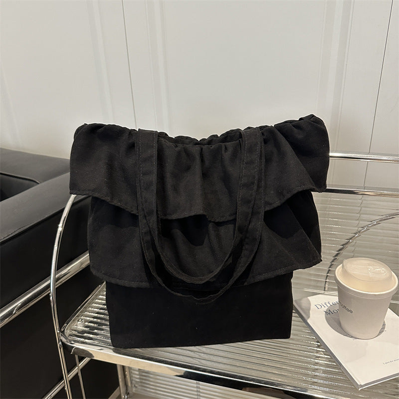 Chic Ruffled Tote Bag Acalora