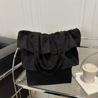 Chic Ruffled Tote Bag Acalora