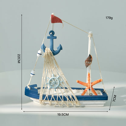 Nautical Theme Sailboat Model
