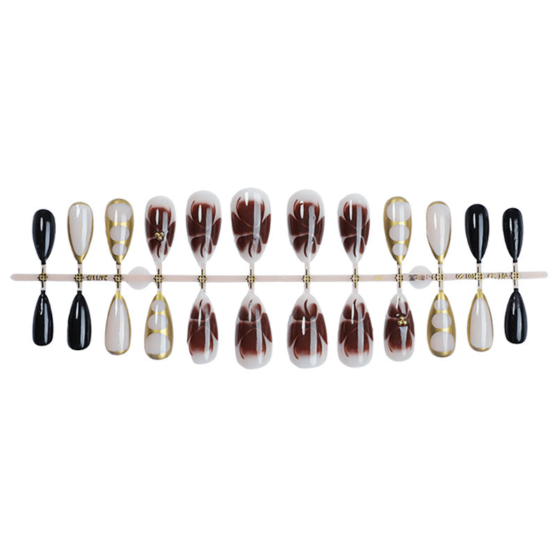 Artistic Press-On Nail Art Set Acalora