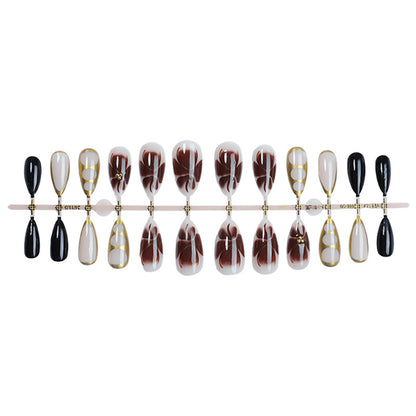 Artistic Press-On Nail Art Set Acalora