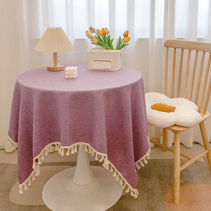 Decorative Fringed Table Cover